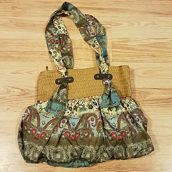 NEW Paisley Shoulder Purse/Bag - Picture 1 of 7